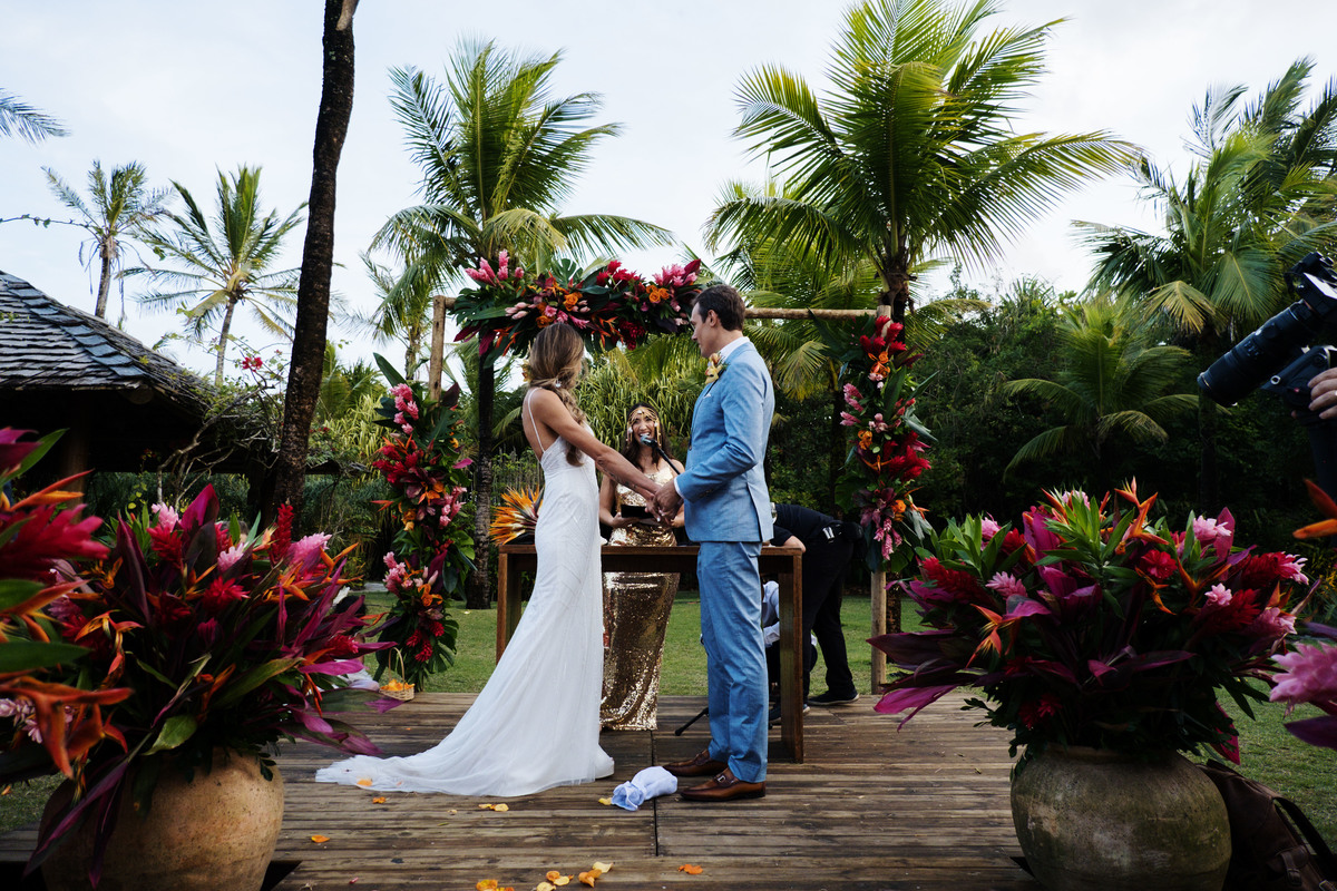 CASAMENTO NA PRAIA TRANCOSO 