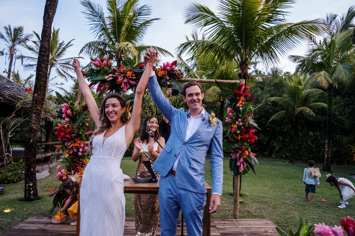 CASAMENTO NA PRAIA TRANCOSO 