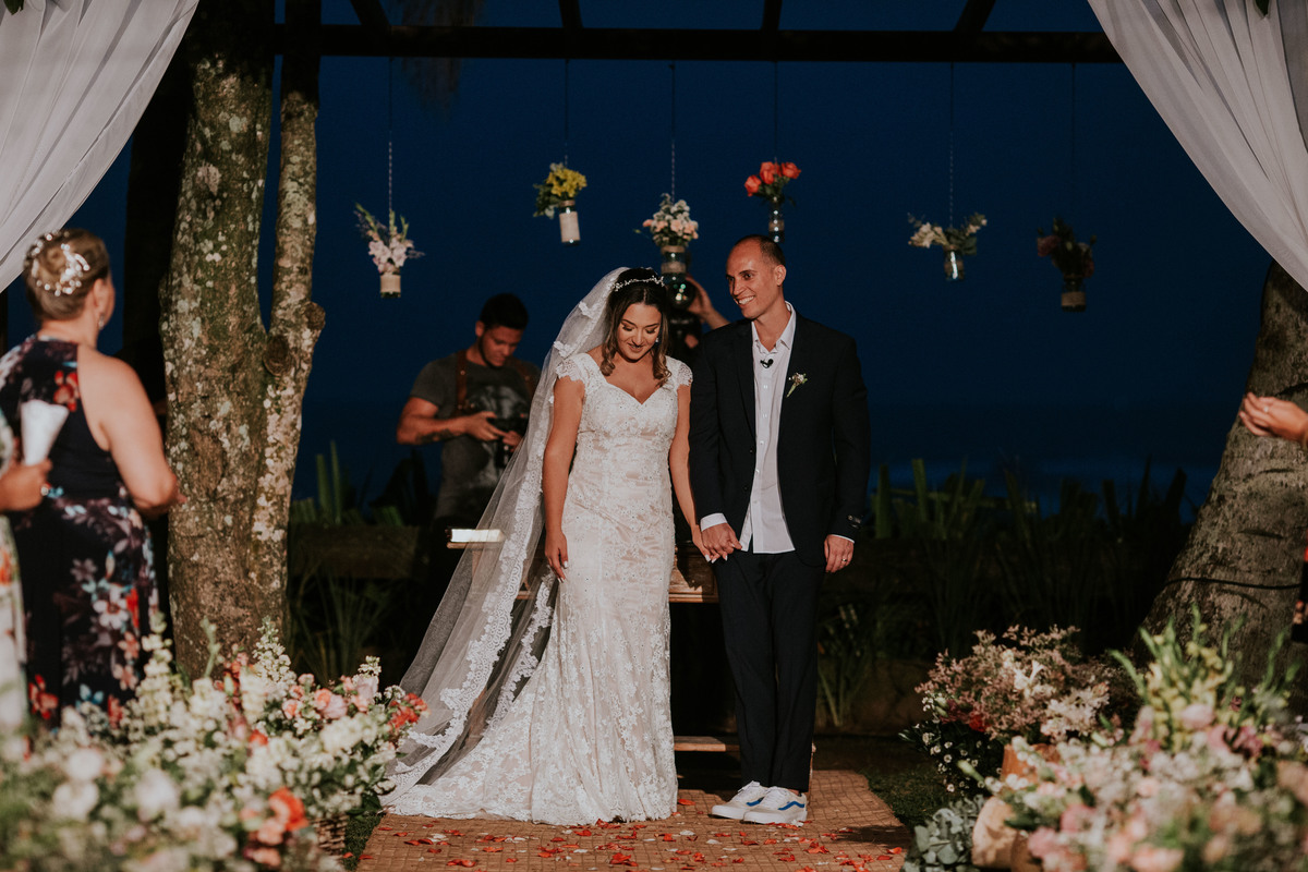 Casamento na praia - Litoral - São Paulo 