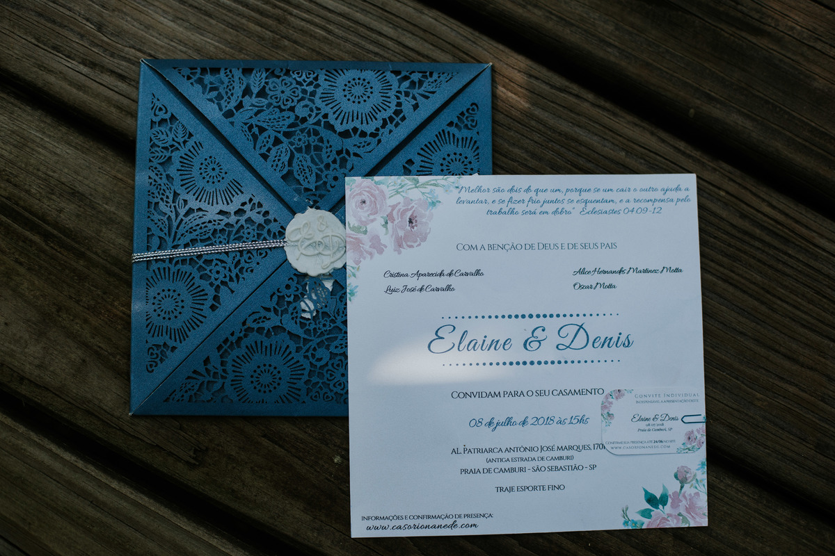 Casamento na praia - Litoral - São Paulo 