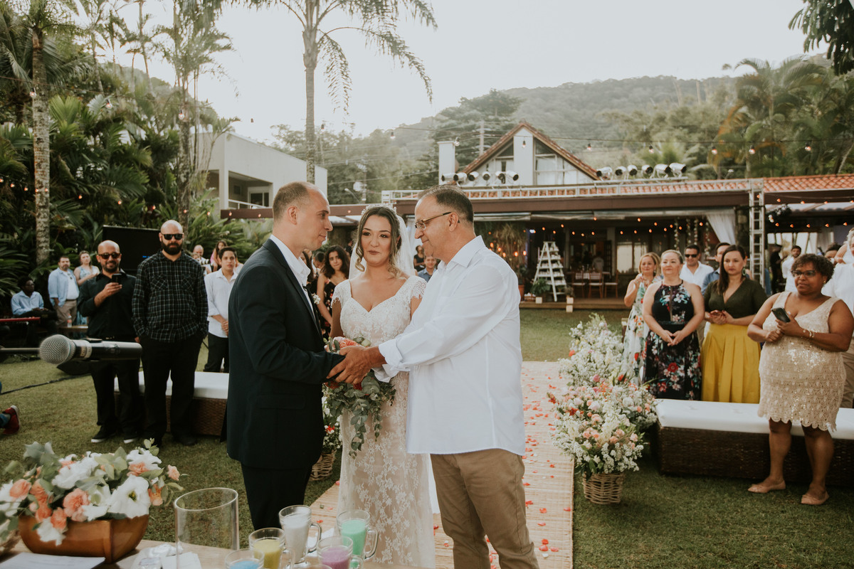 Casamento na praia - Litoral - São Paulo 