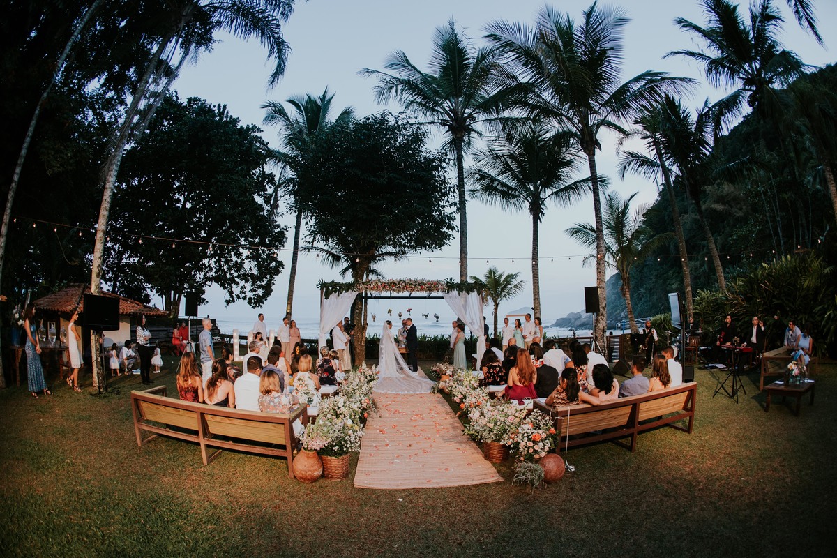 Casamento na praia - Litoral - São Paulo 
