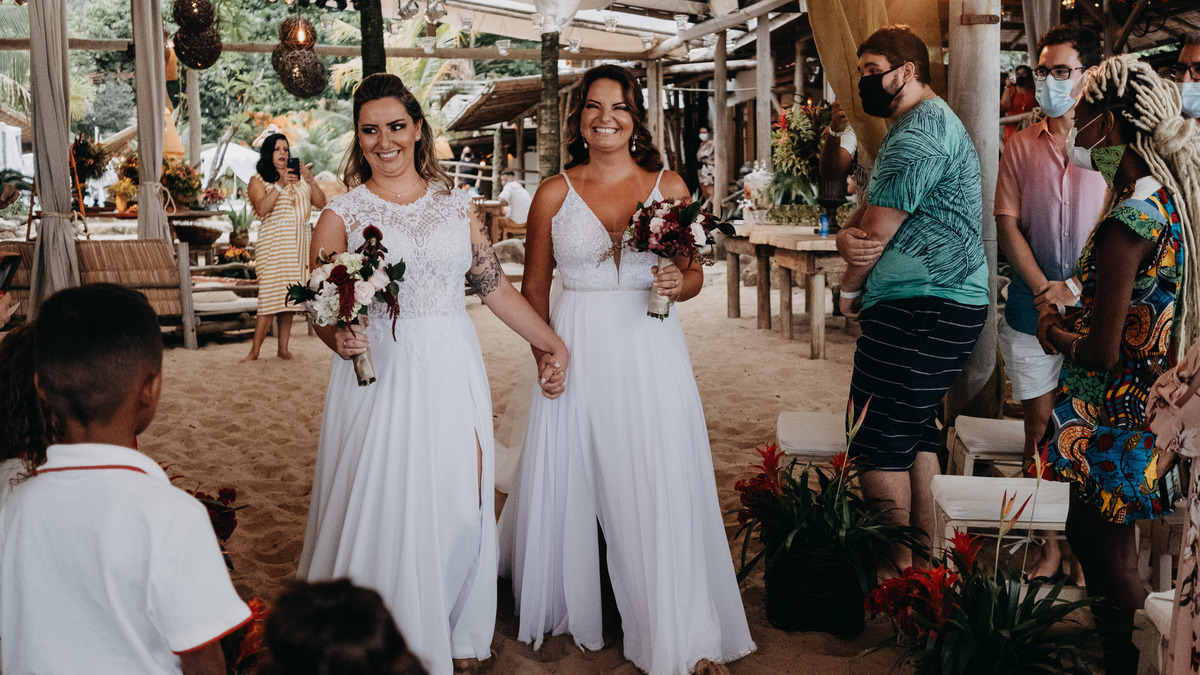 Casamento Praia Maresias 
Casamento LGBT