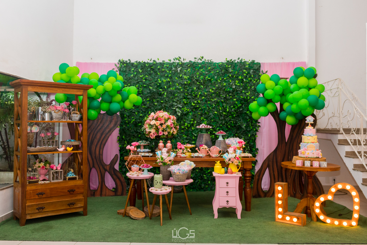 Decoração cha de bebe