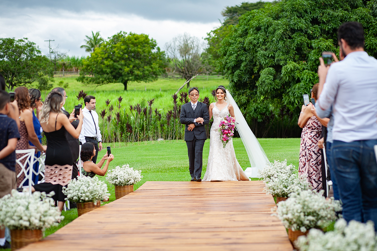 Casamento Taís e Leandro - Recanto Cascata da Lagoa
