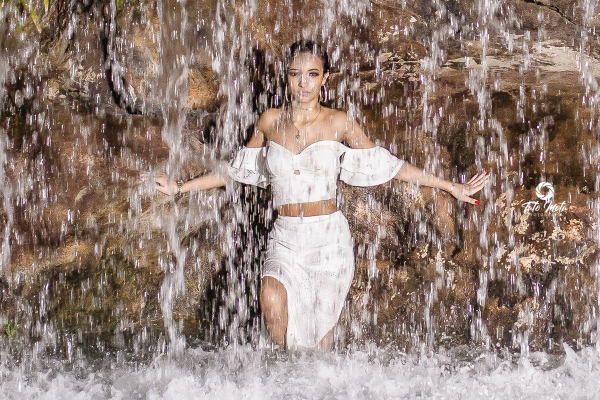 Ensaio 15 anos cachoeira