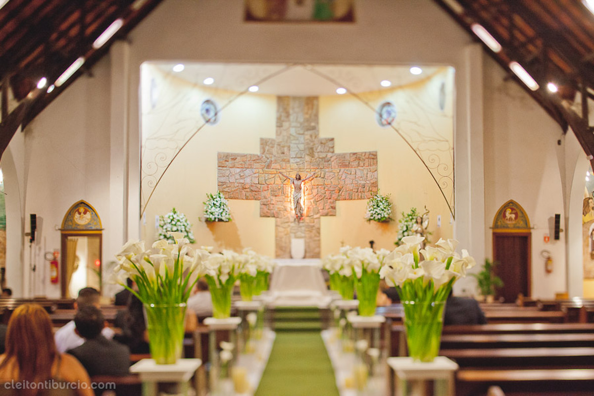 Casamento Tati e Jair | Igreja Santa Joana D’arc