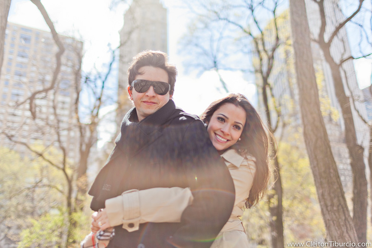 Ensaio Fotográfico | Thaigna e Marcos | New York – Central Park