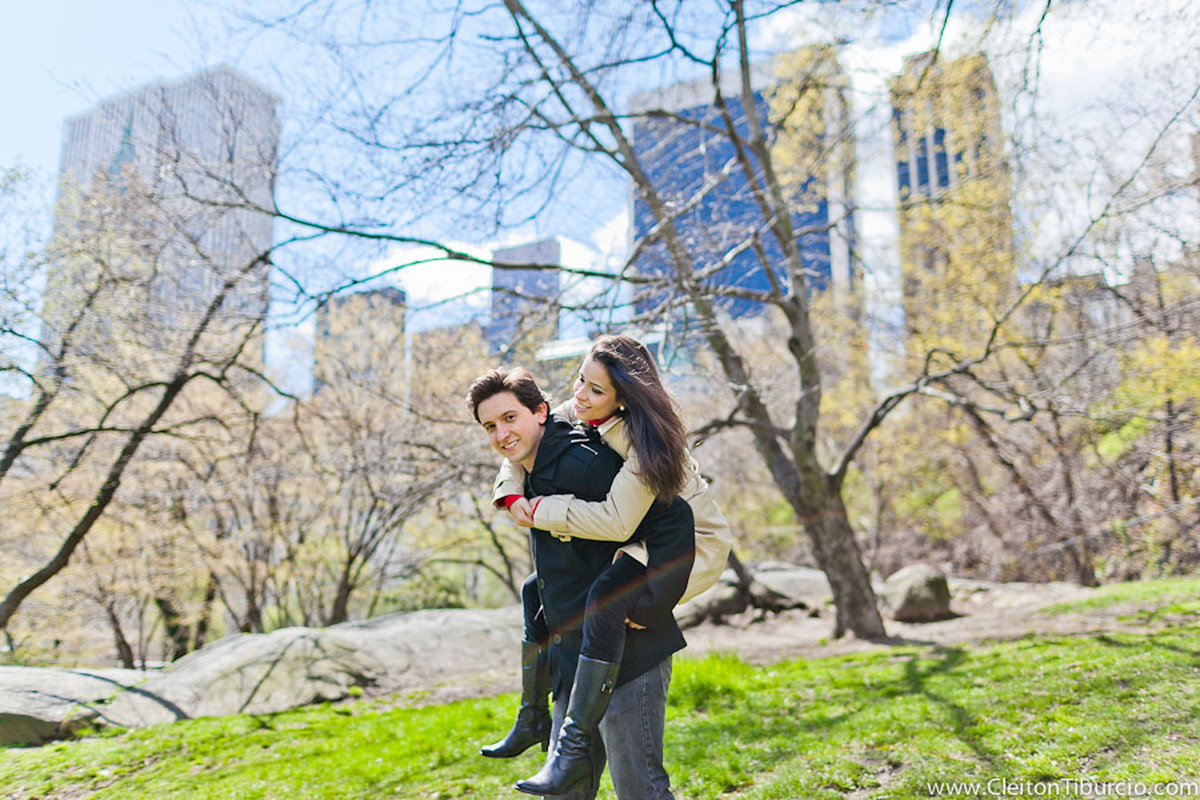 Ensaio Fotográfico | Thaigna e Marcos | New York – Central Park