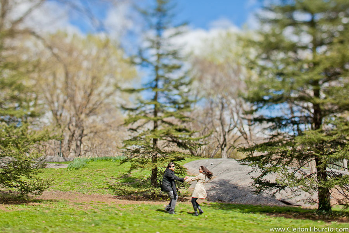 Ensaio Fotográfico | Thaigna e Marcos | New York – Central Park