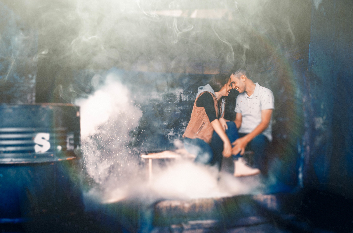 ensaio de casal oficina, ensaio de casal com efeitos especiais, ensaio de noivos, ensaio de noivos em Londrina, ensaio de casal criativo