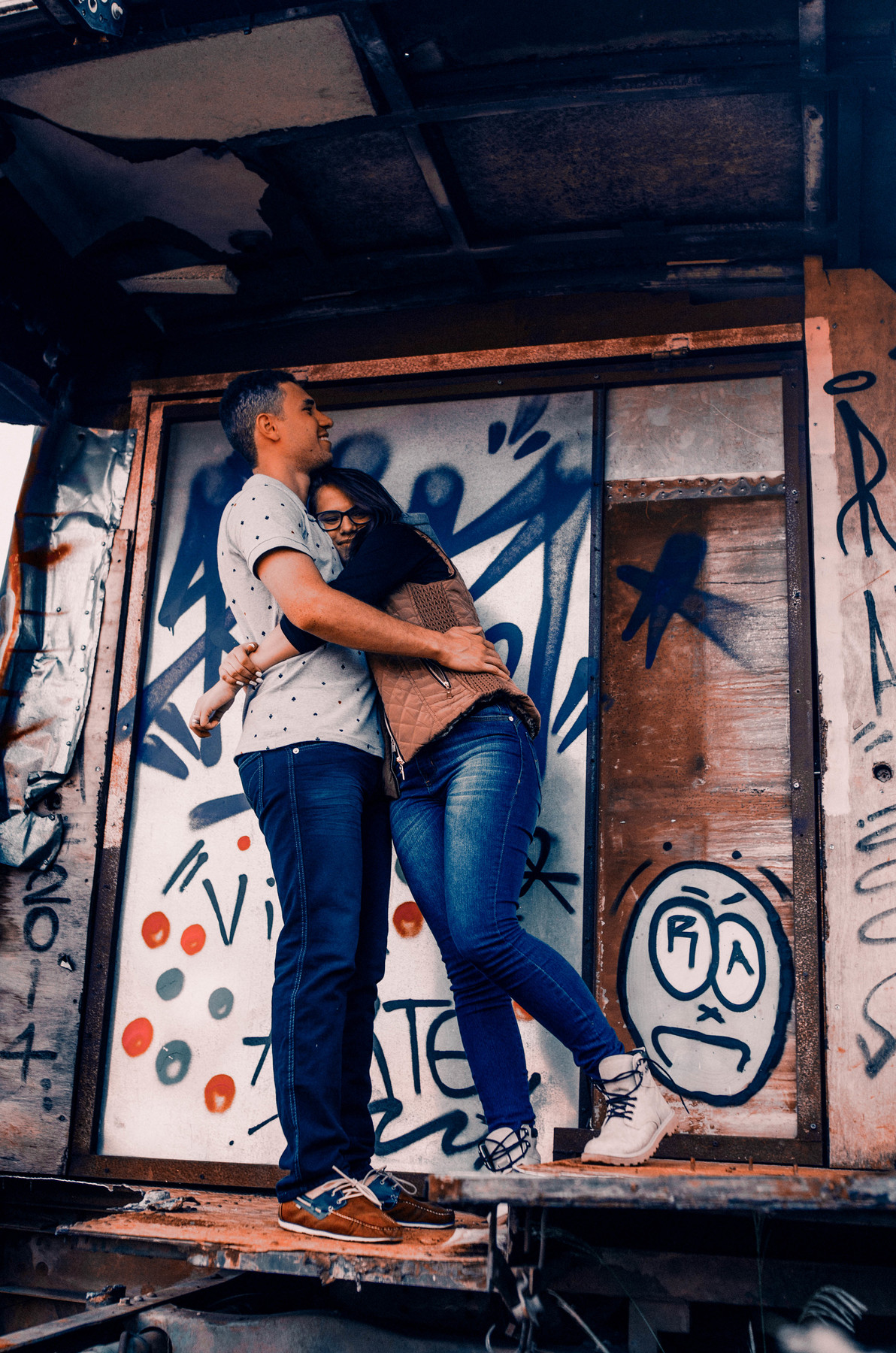 ensaio de casal, pré weeding em londrina, ensaio de casal no onibus