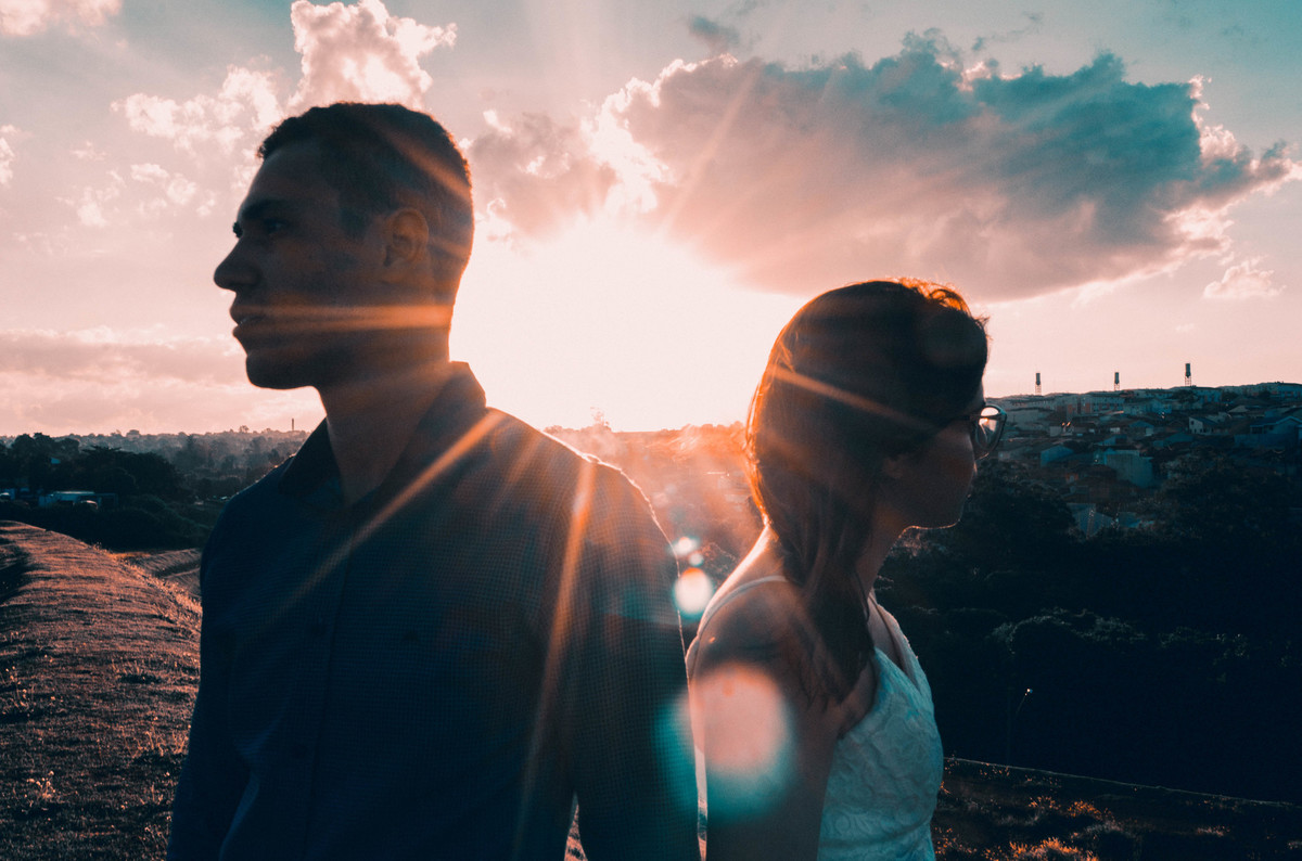 ensaio de casal no por do sol, pré wedding em londrina, sessão de casal no PR