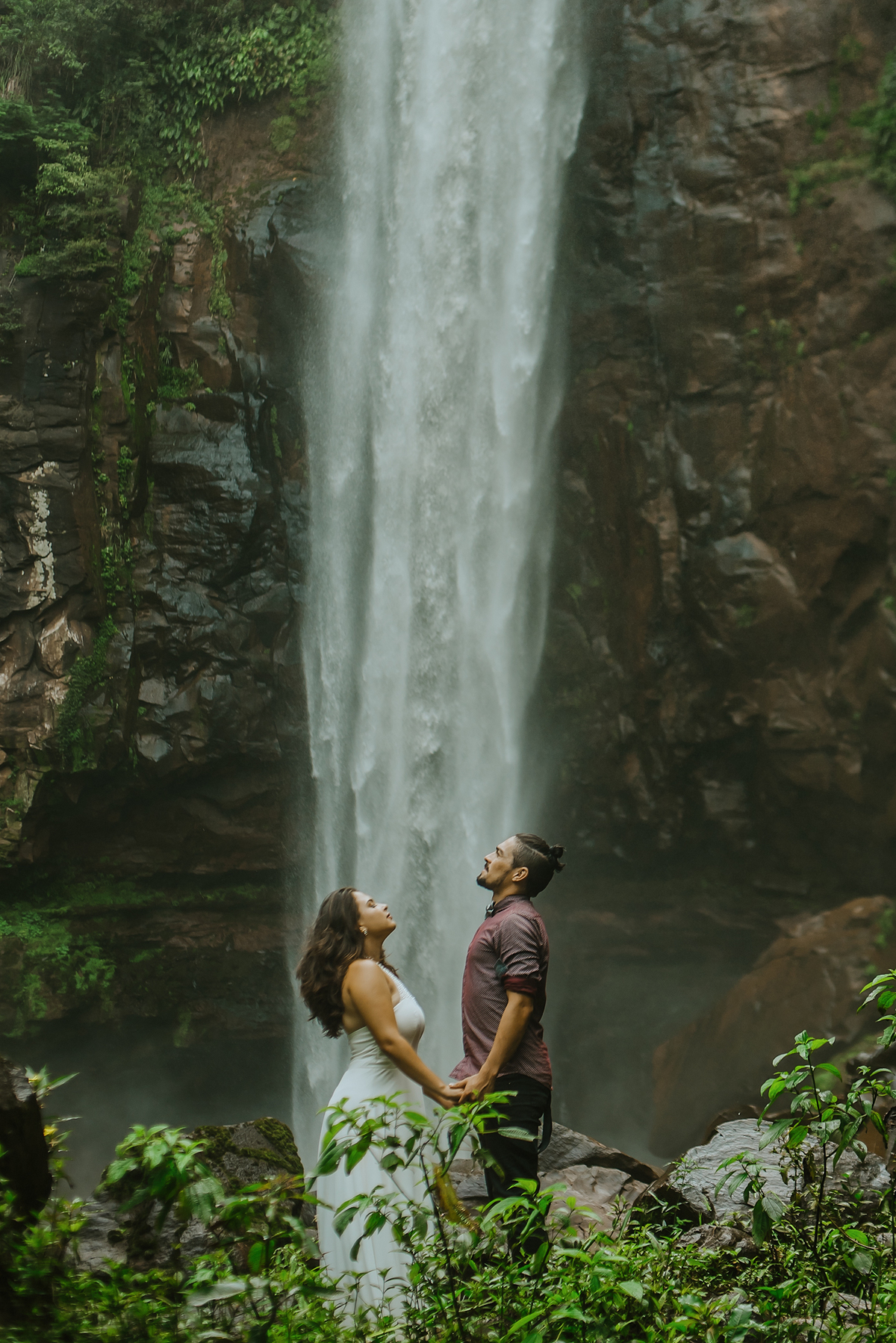 Elopement wedding Cachoeira  do sitio santo antonio em Faxinal-PR, Elopement Wedding Rio Grande do Sul, Casamento intimo