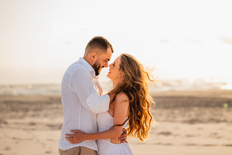 ensaio fotográfico na praia
