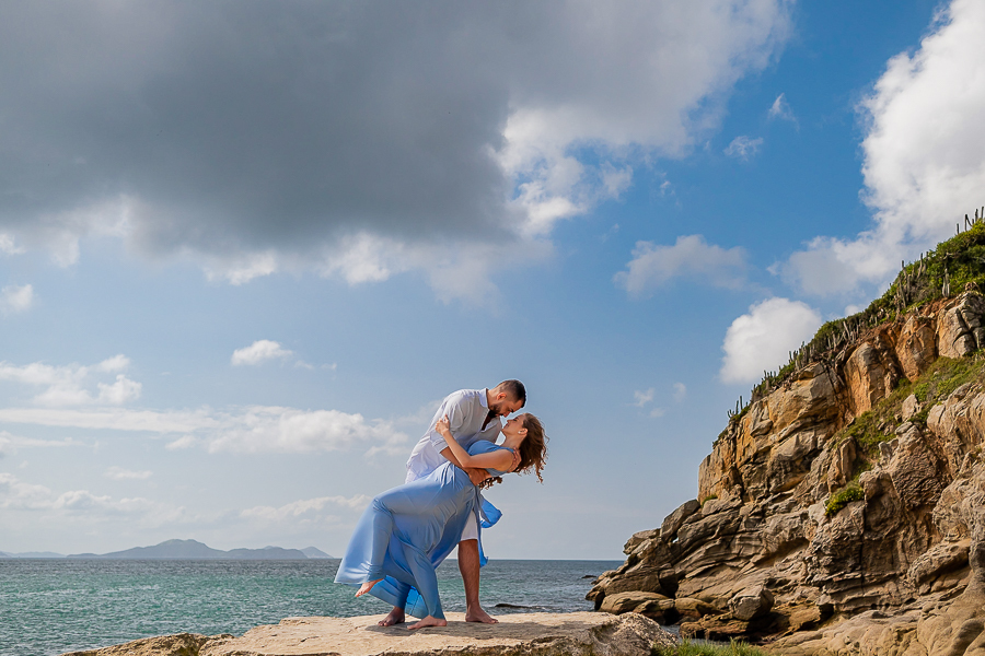 ensaio de casal em arraial do cabo