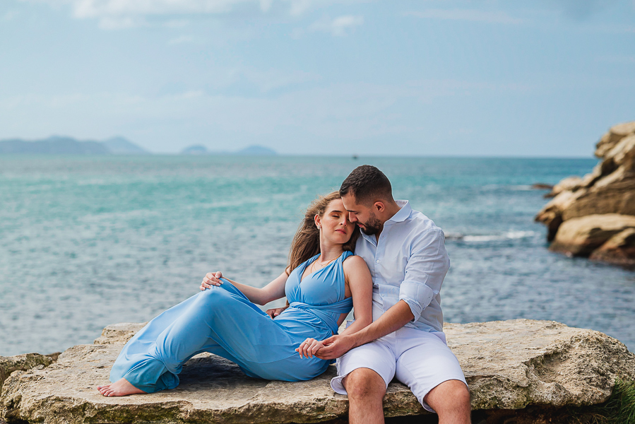 ensaio fotográfico na praia
