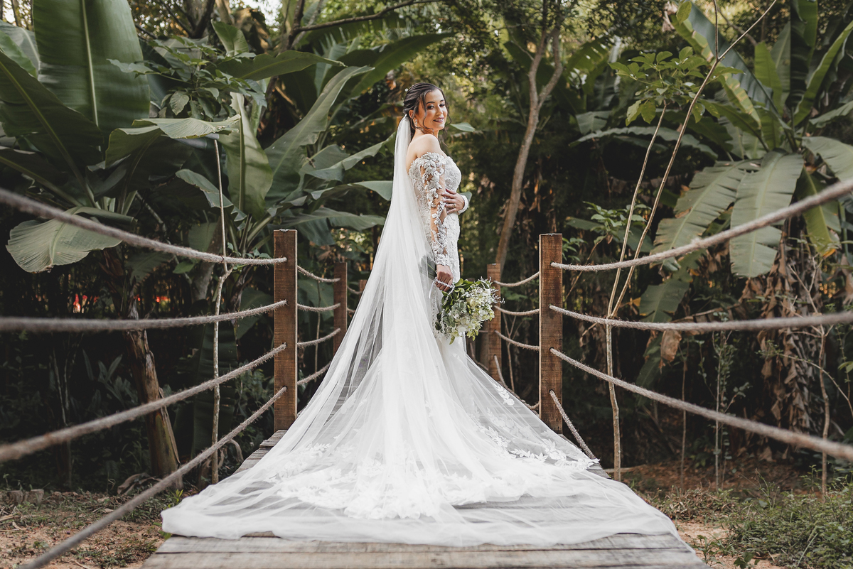 noiva no espaço sanctuarium em betim