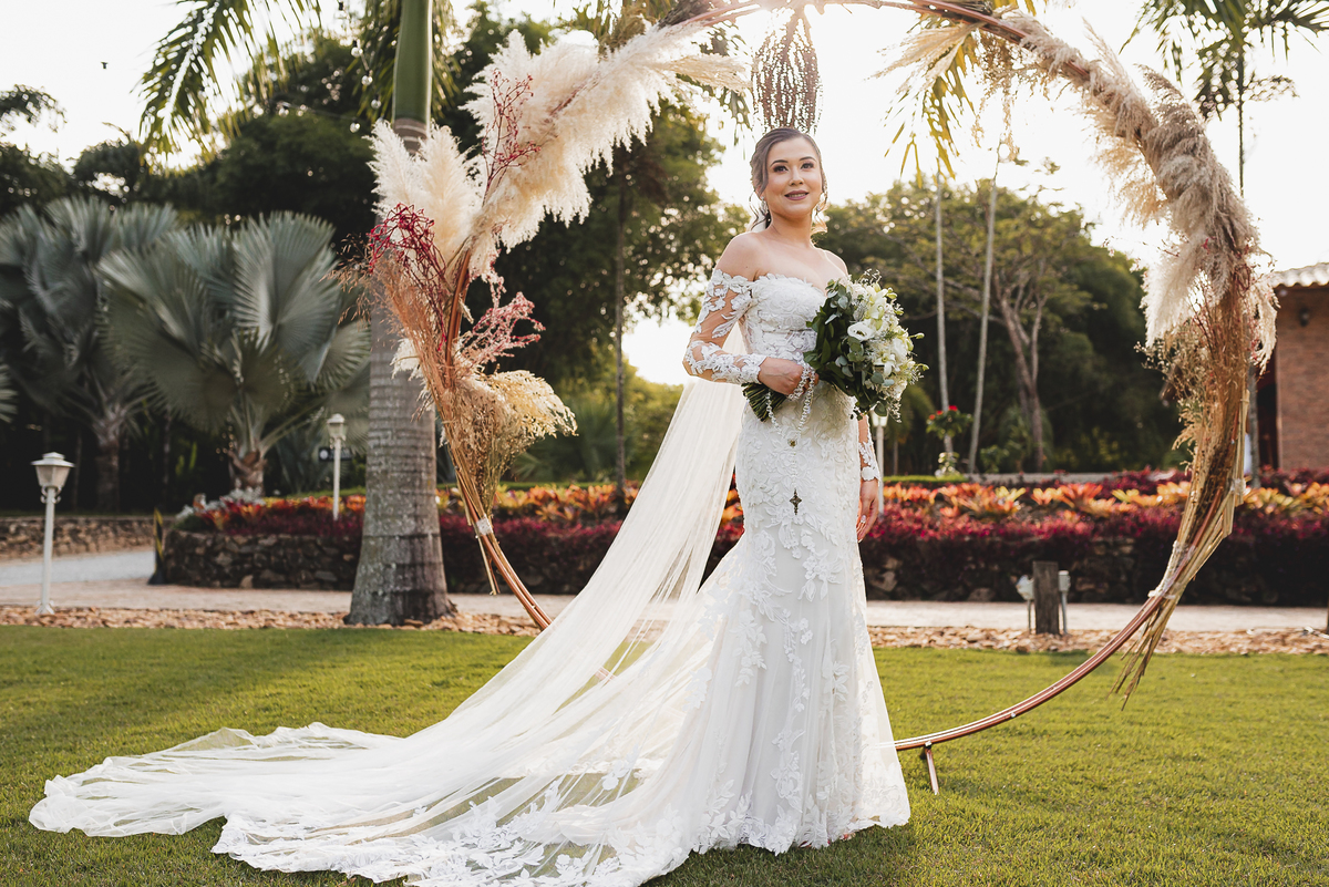 noiva no espaço sanctuarium em betim