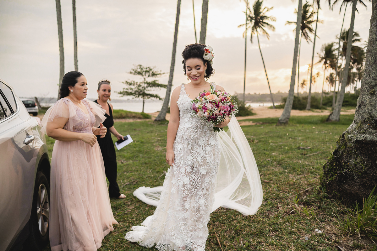 foto de casamento na praia