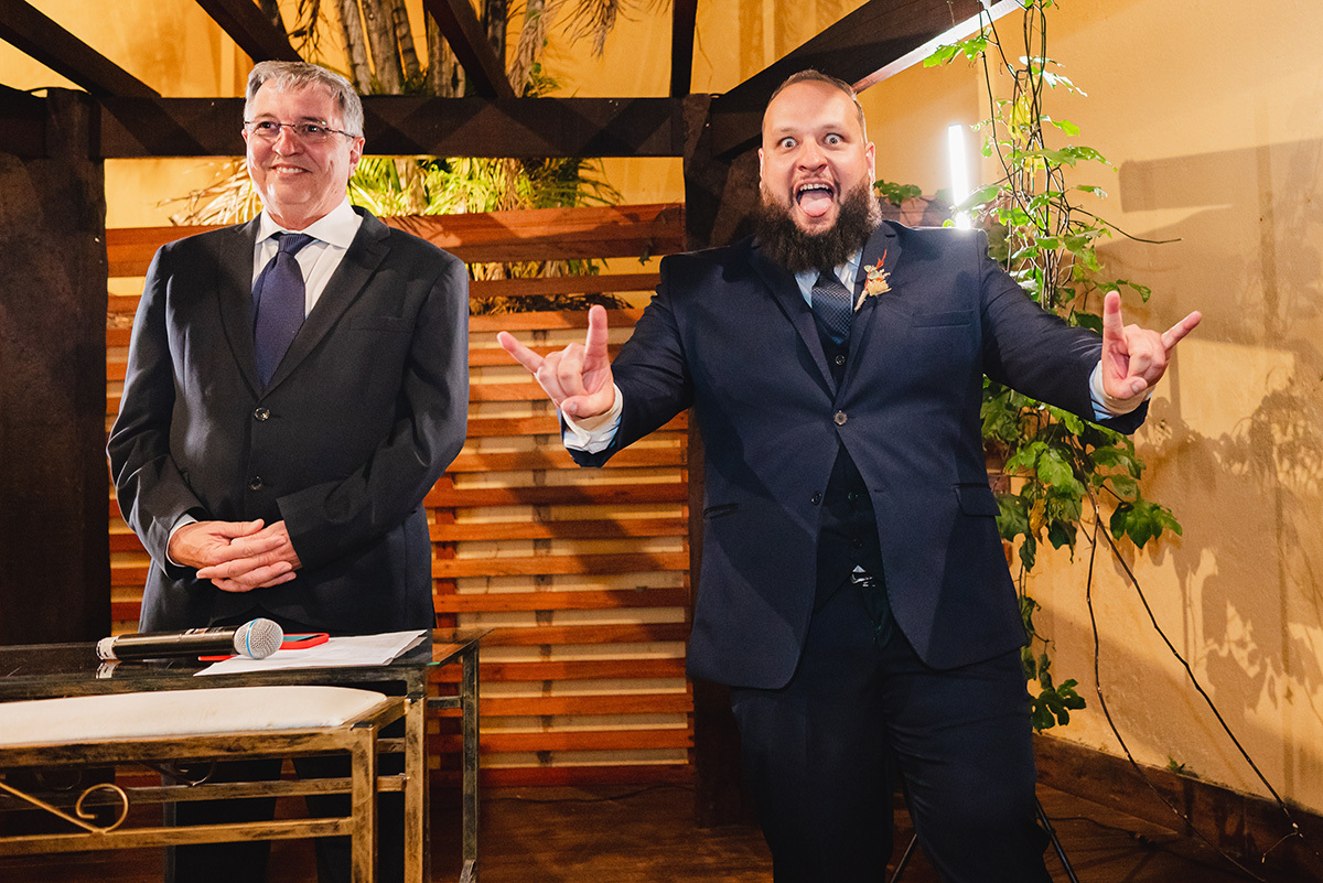 cerimonia de casamento na Fleming recepçoes 