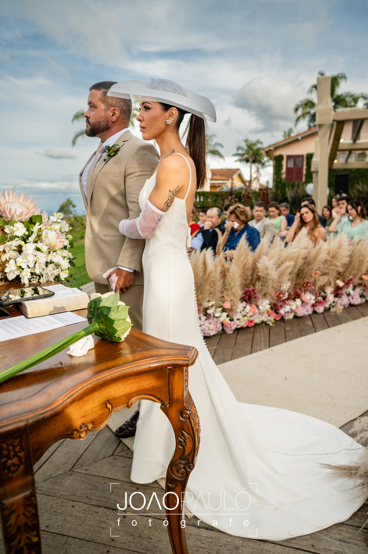 renovação de votos Bella Falconi e Maguila 