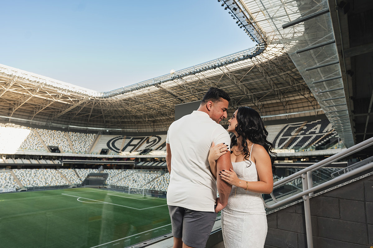 foto de casal na arena mrv em contagem