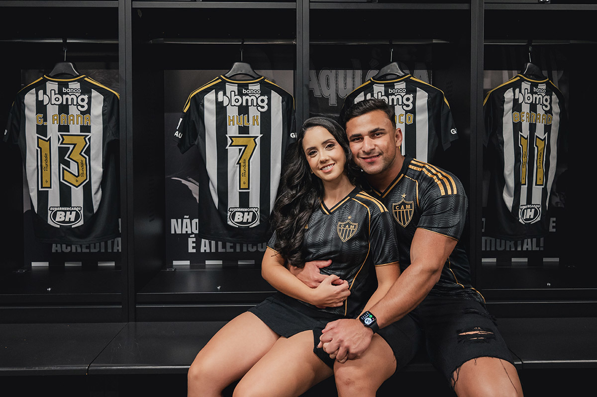 foto de casal na arena mrv em contagem