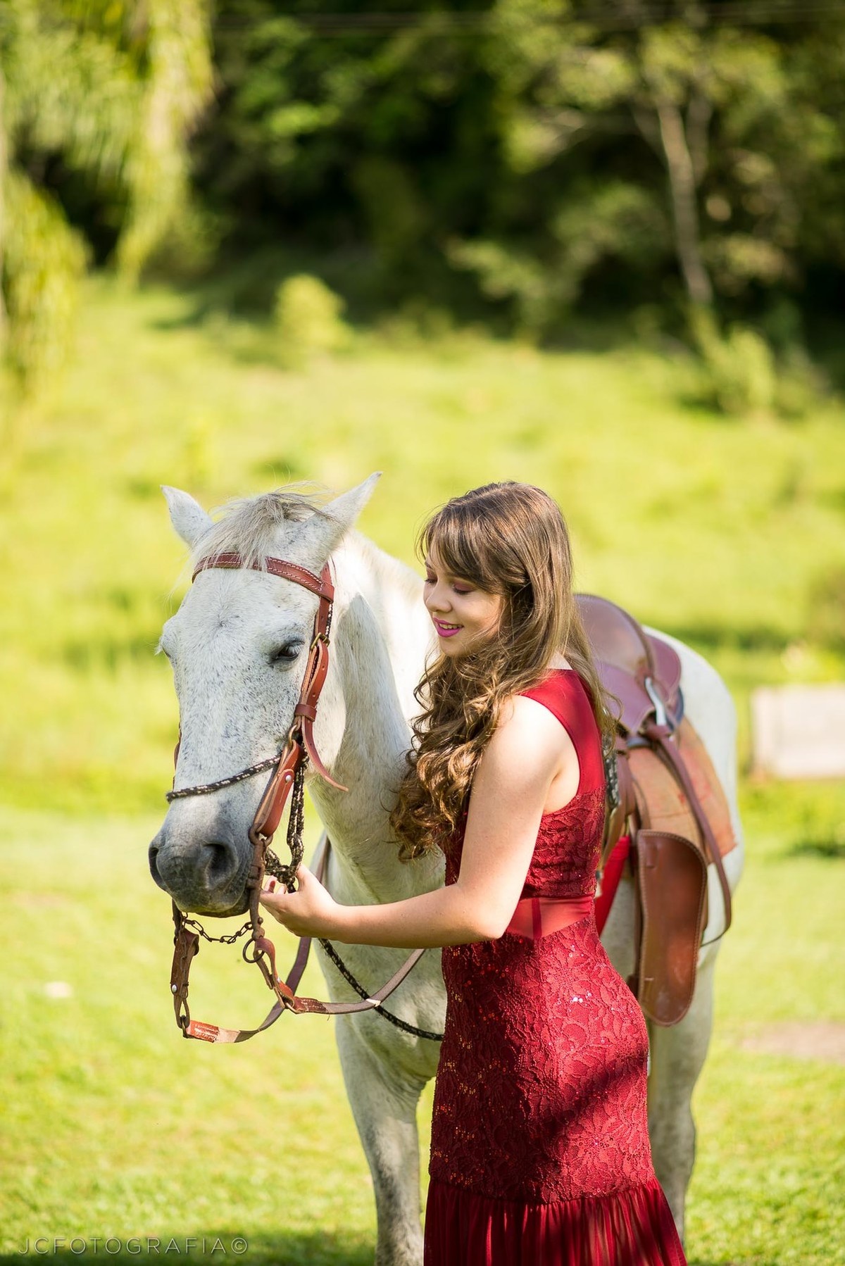 ensaio 15 anos com cavalo