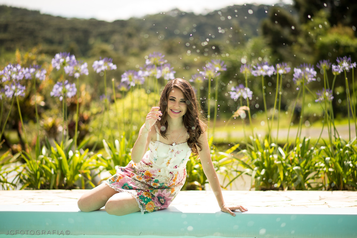 ensaio 15 anos chácara