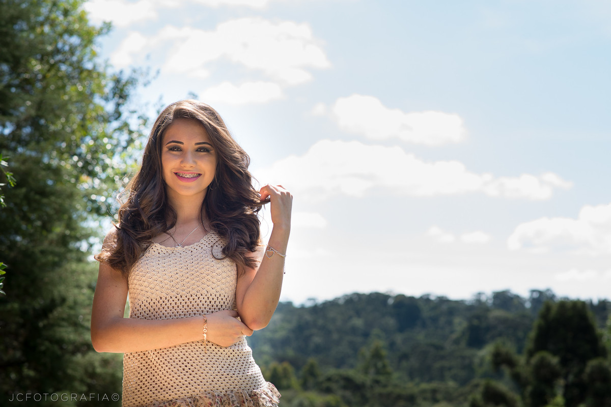 ensaio 15 anos chácara