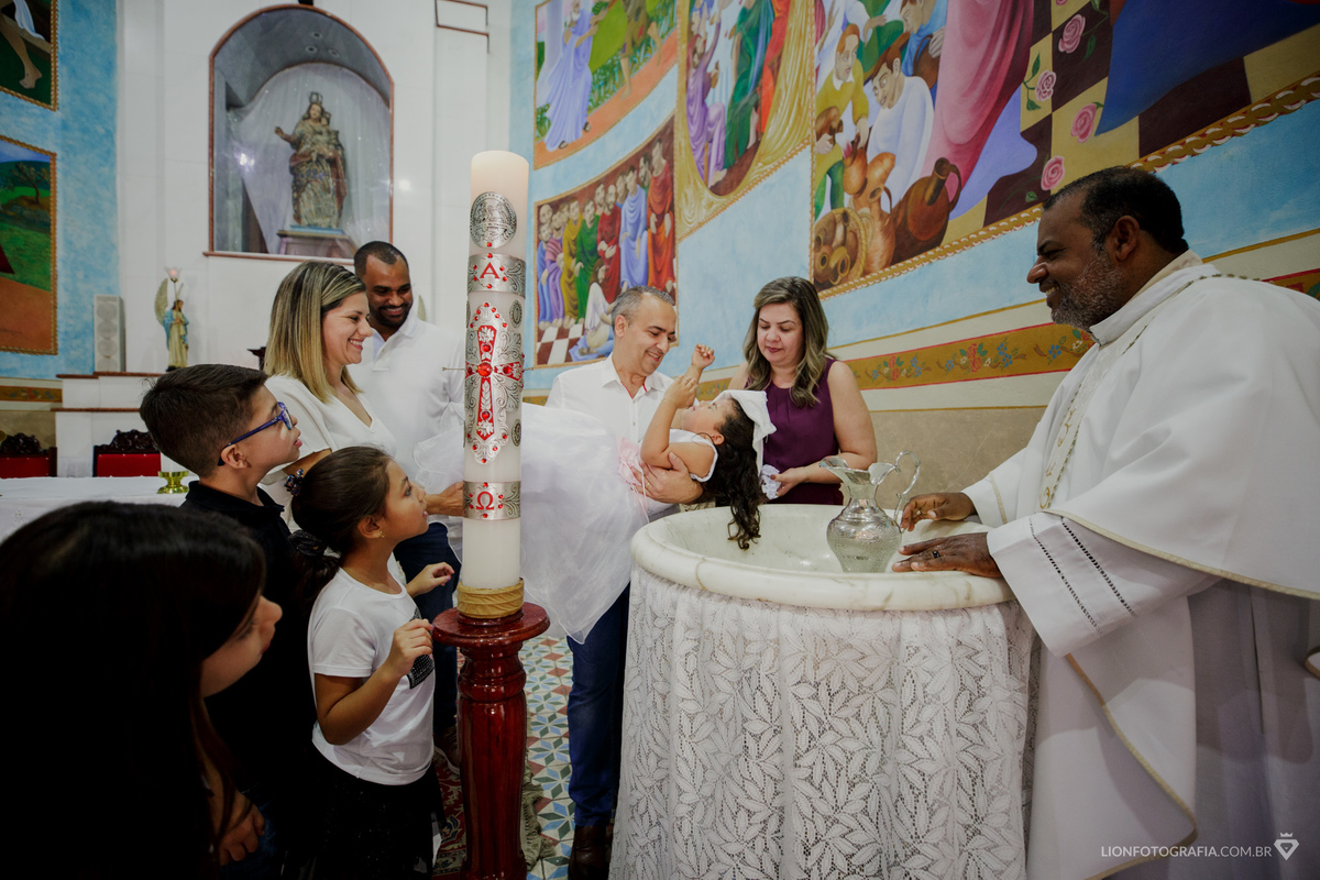 batizado infantil católico igreja de araçariguama são roque festa criança