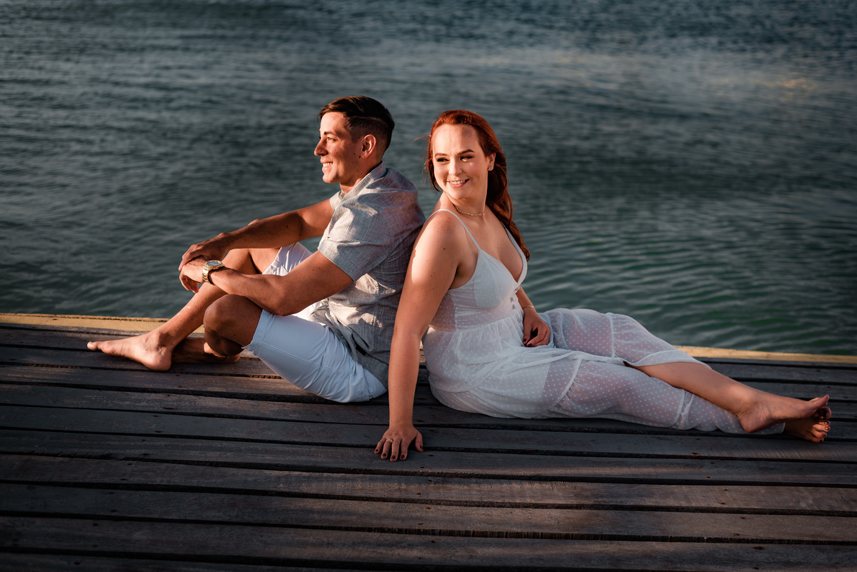 Ensaio de Casal no Iate Clube do Natal - Natal, Rio Grande do Norte - Ensaio ao por do sol - ensaio no veleiro -  veleiro - velejar - forte dos reis magos
