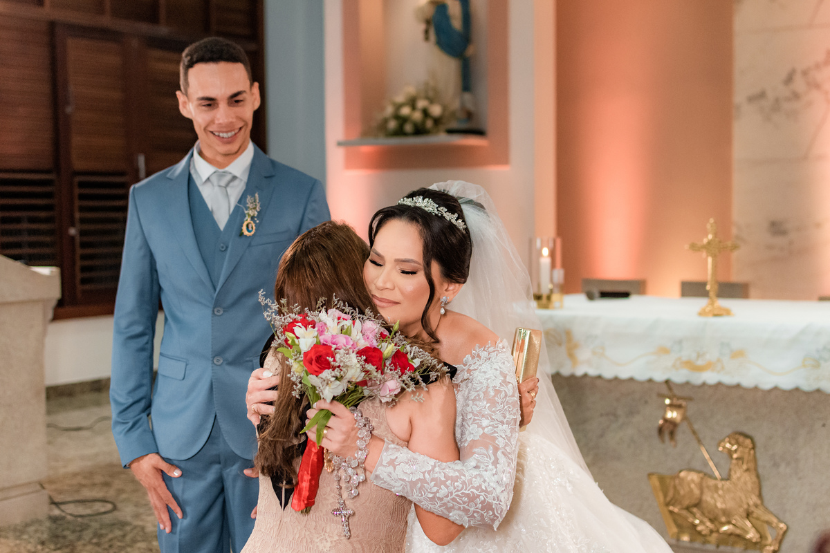 Paróquia São Camilo de Léllis, Igreja São Camilo de Léllis, Celebração de Casamento, Fotógrafo em Natal RN, Fotógrafo de Casamento em Natal, Decoração de Casamento, Fábio Serrano Decorador. Fotografia Vital