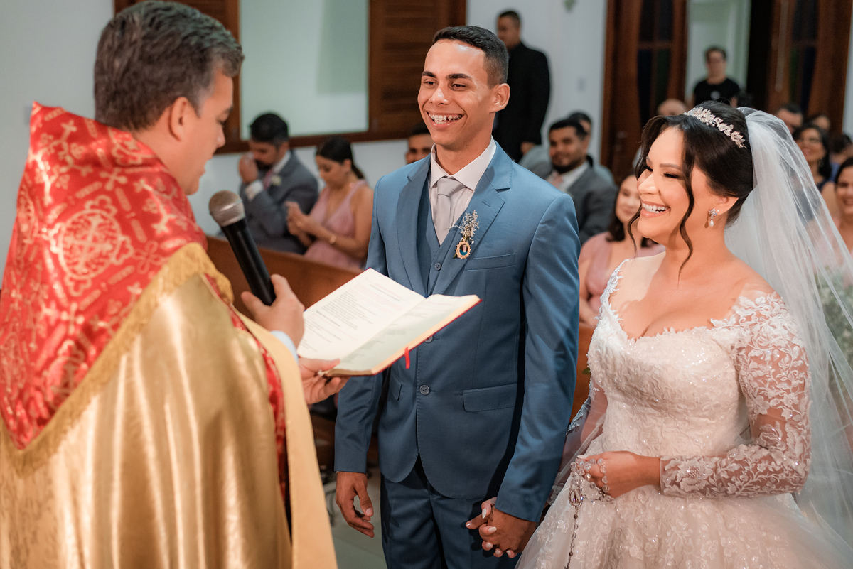 Paróquia São Camilo de Léllis, Igreja São Camilo de Léllis, Celebração de Casamento, Fotógrafo em Natal RN, Fotógrafo de Casamento em Natal, Decoração de Casamento, Fábio Serrano Decorador. Fotografia Vital