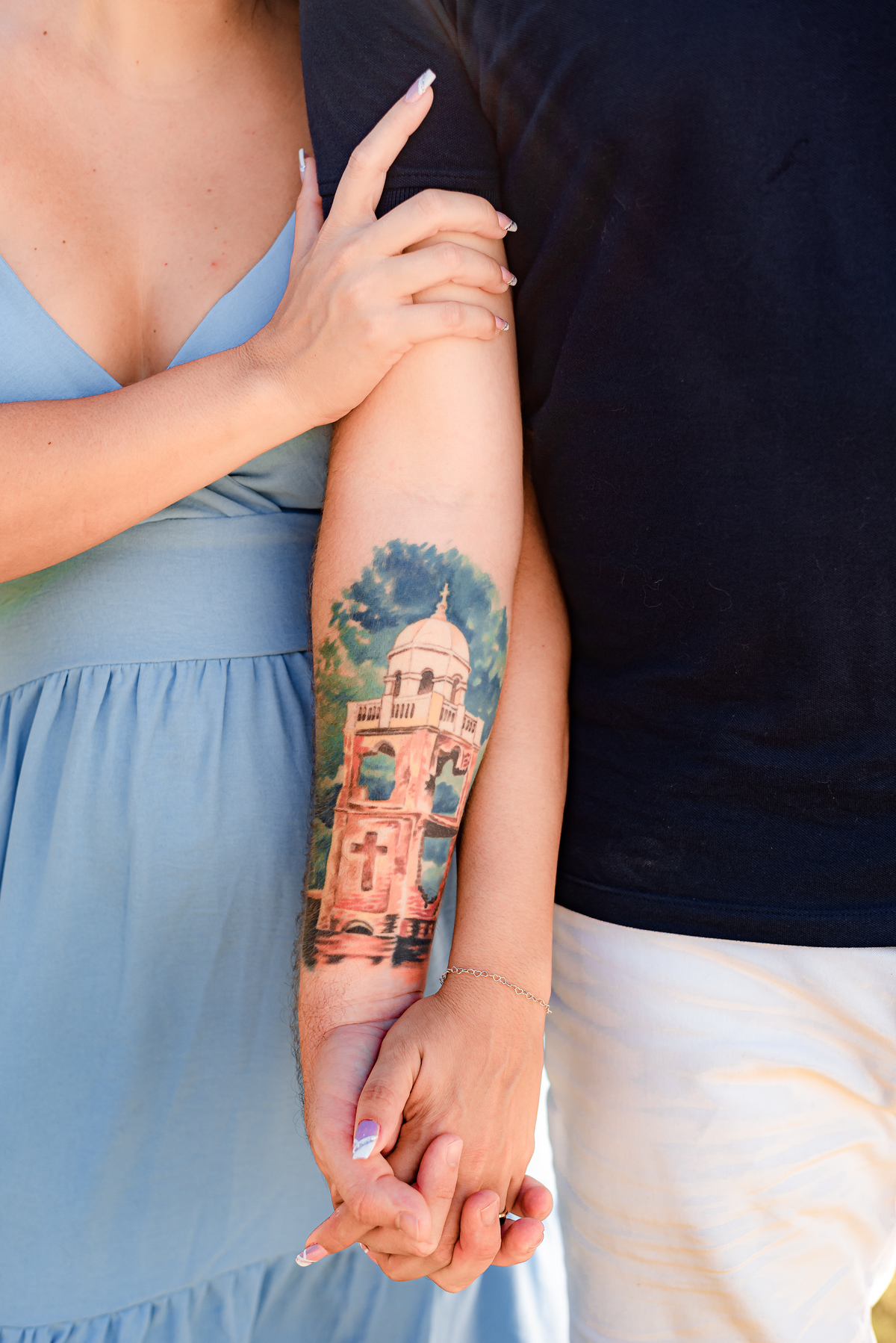 Ensaio de Casal em Natal - Condomínio Mirantes Caminho do MAr - Fotógrafo em Natal - Fotógrafo de Casamento em Natal - Ensaio de Casal - Tatuagem
