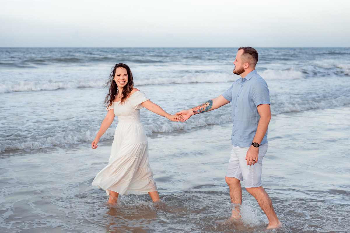 Ensaio de Casal em Natal - Praia de Cotovelo - Fotógrafo em Natal - Fotógrafo de Casamento em Natal - Ensaio de Casal - Ensaio de Casal na Praia - Rio Grande do Norte
