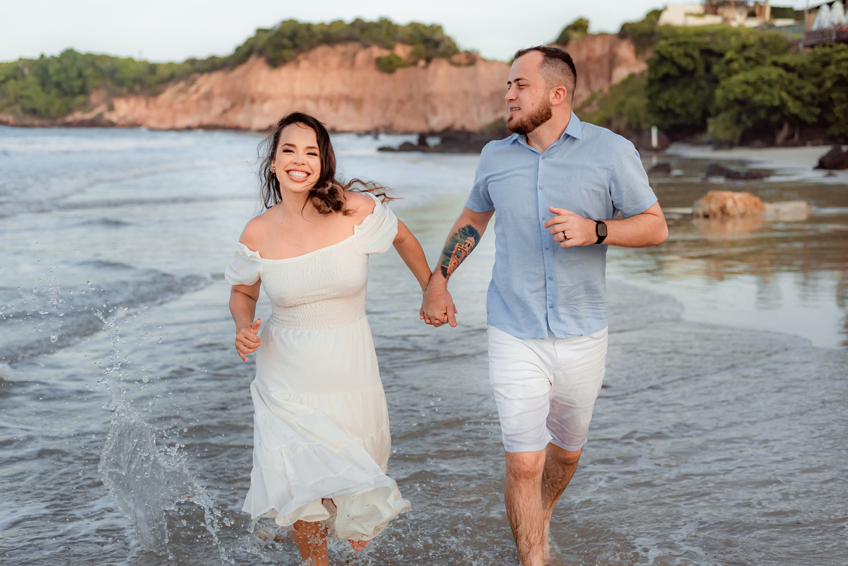 Ensaio de Casal em Natal - Praia de Cotovelo - Fotógrafo em Natal - Fotógrafo de Casamento em Natal - Ensaio de Casal - Ensaio de Casal na Praia - Rio Grande do Norte