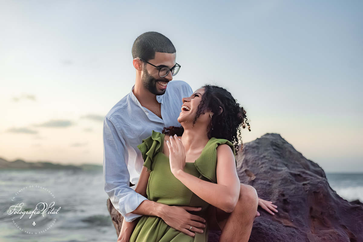 Ensaio de Casal na Praia, Praia de cotovelo, Parnamirim, Natal RN