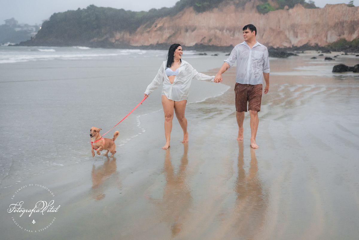Fotógrafo em Natal, Fotógrafo de Casamento, Ensaio de Casal na Praia, Ensaio de Casal com Pet, Ensaio de Casal na Praia de Cotovelo, Natal - RN