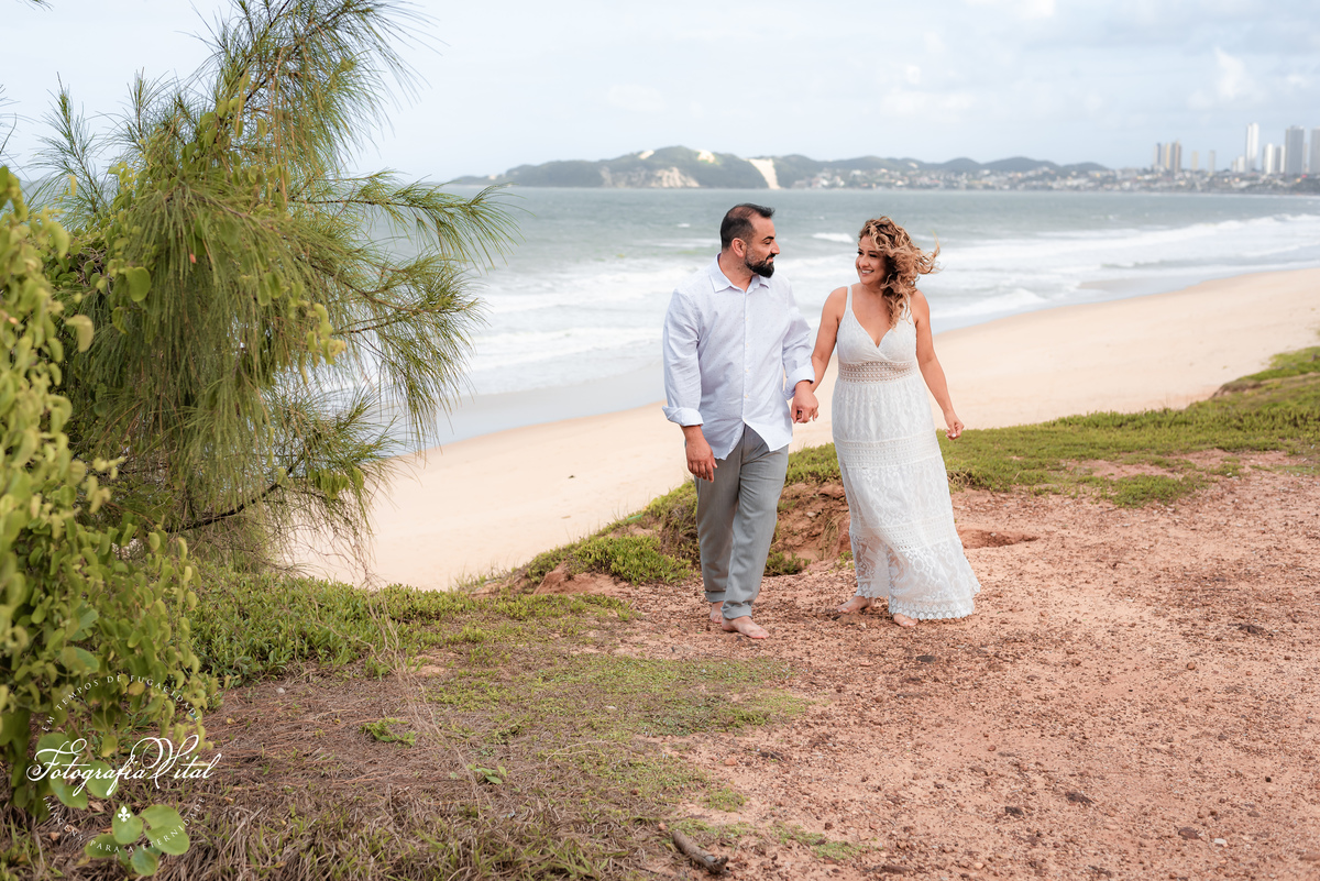 Ensaio de Casal em Natal RN, Fotógrafo de Casamento em Natal. Praia dos Pinheiros, Pinheiros da Via Costeira, Prewedding, Ensaio pré-casamento.