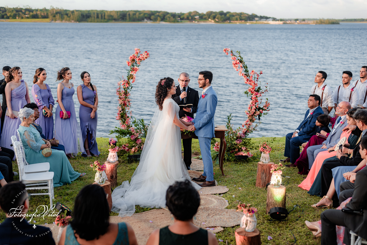 Casamento na Lagoa do Bonfim, Nísia Floresta, Natal RN, Fotografia Vital