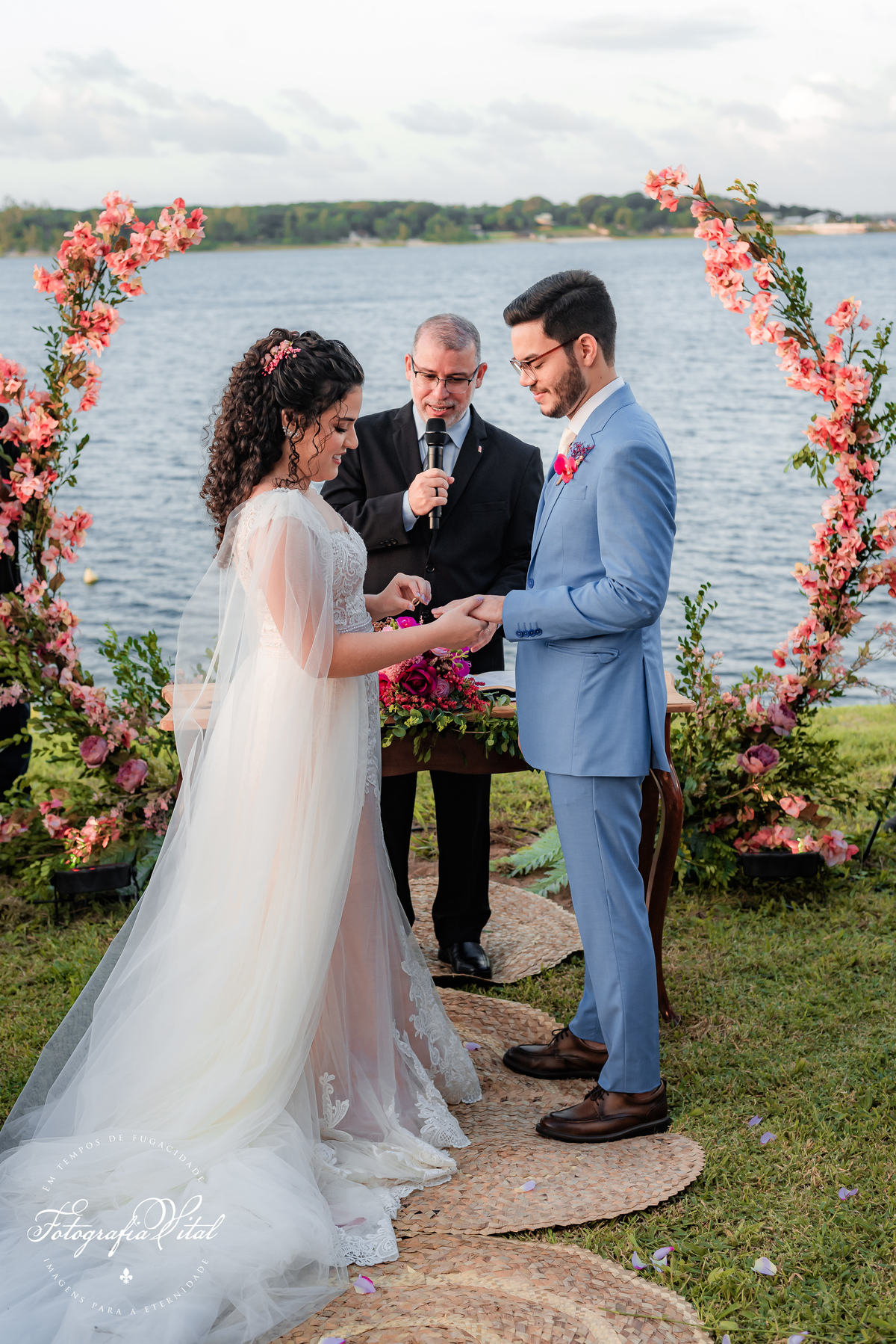 Casamento na Lagoa do Bonfim, Nísia Floresta, Natal RN, Fotografia Vital