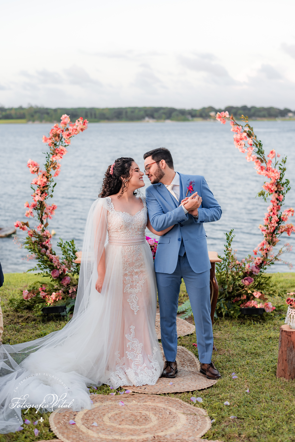 Casamento na Lagoa do Bonfim, Nísia Floresta, Natal RN, Fotografia Vital