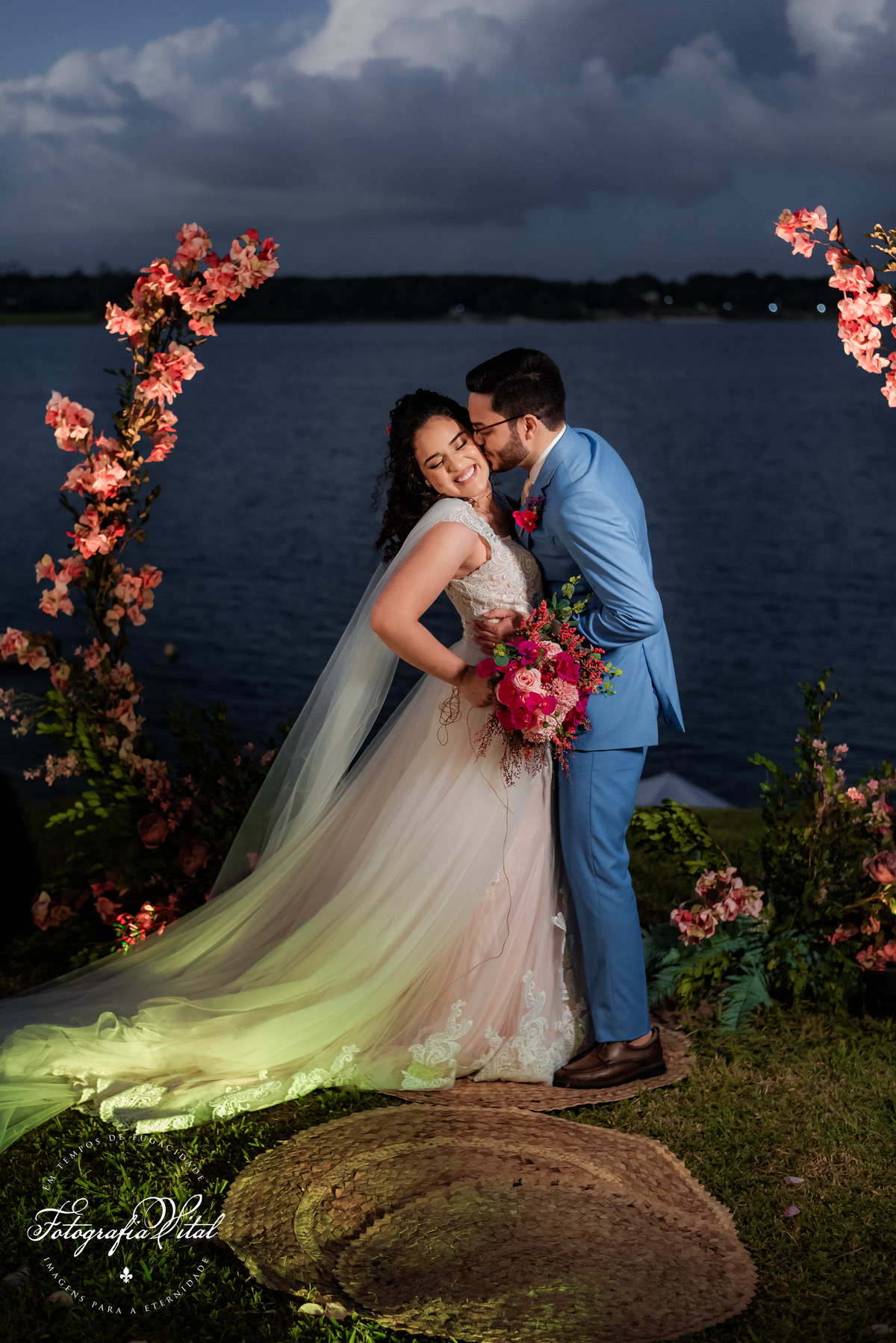 Casamento na Lagoa do Bonfim, Nísia Floresta, Natal RN, Fotografia Vital