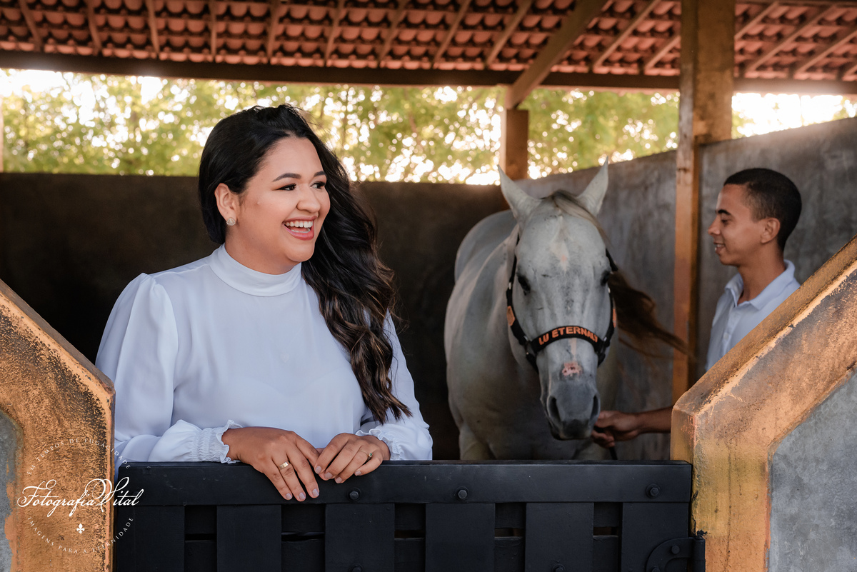 Ensaio de Casal com Cavalos, Natal RN