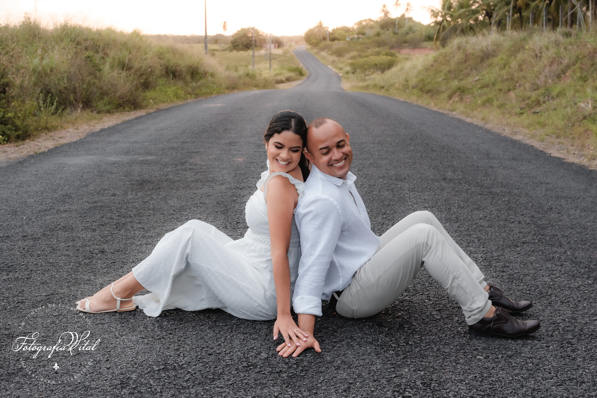 Ensaio de Casal da Letícia e do Jussier, na casa Grande do Engenho Umburana em Ceará-Mirim / RN.