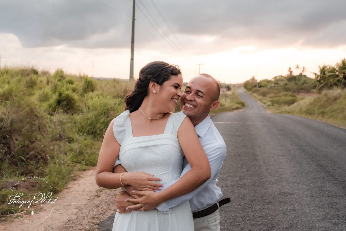 Ensaio de Casal da Letícia e do Jussier, na casa Grande do Engenho Umburana em Ceará-Mirim / RN.