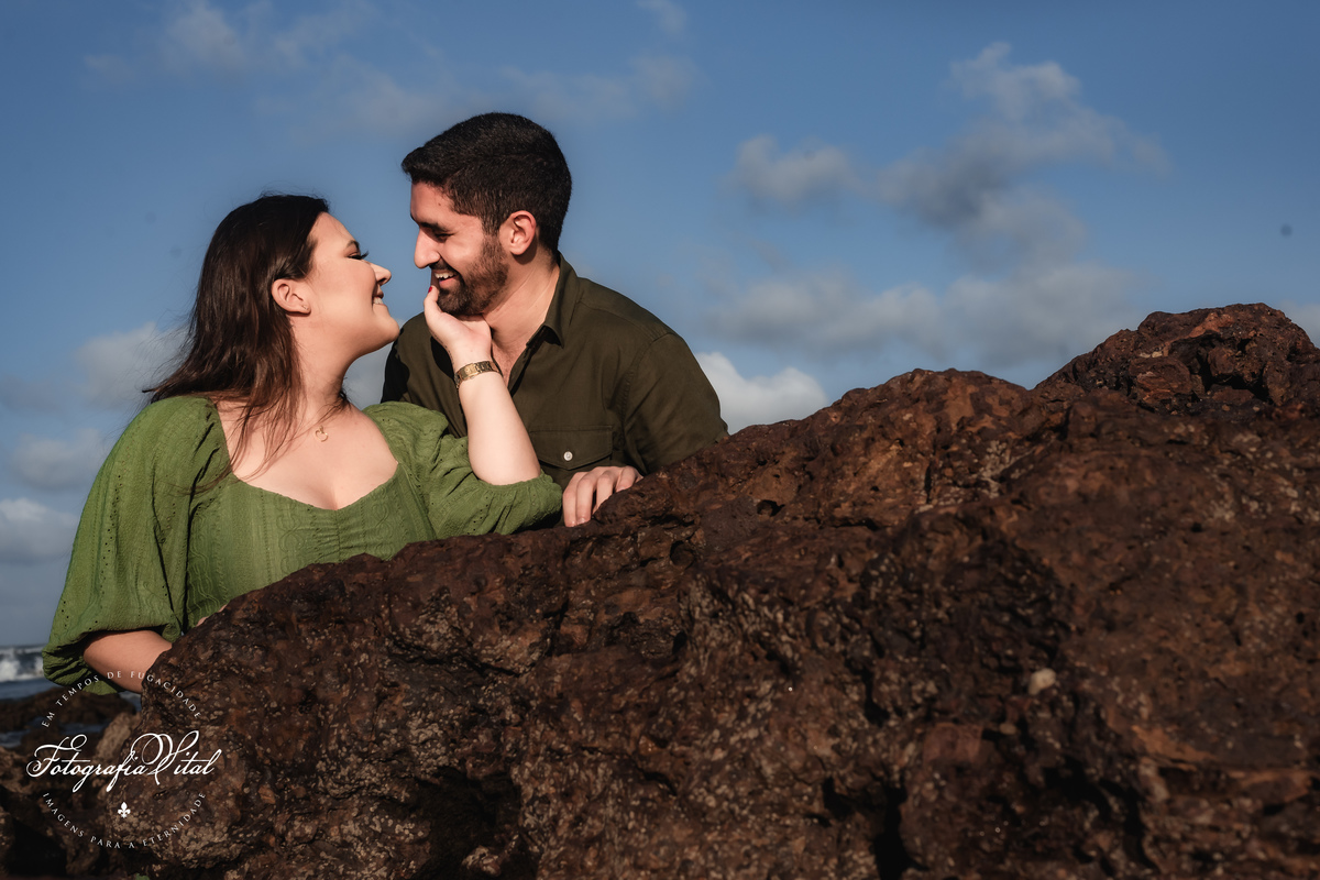 Ensaio de Casal na praia de extremos em Natal rn, Ensaio de casal ao por do sol