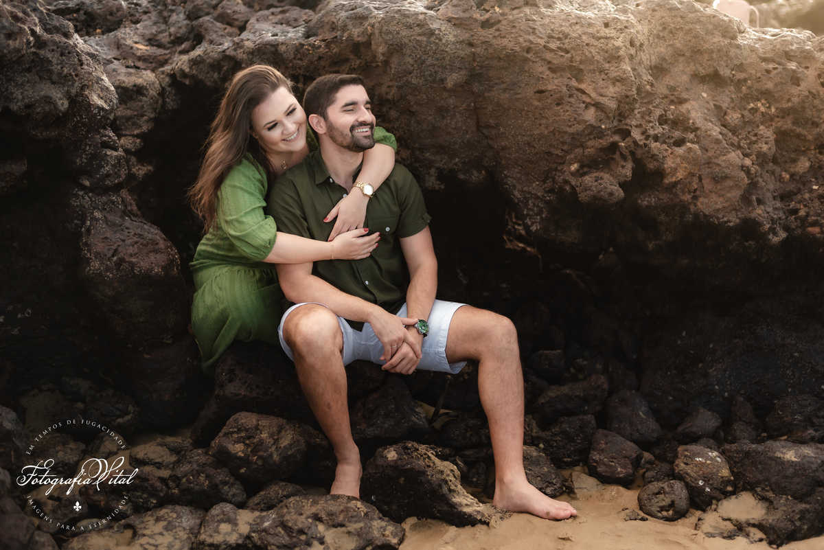 Ensaio de Casal na praia de extremos em Natal rn, Ensaio de casal ao por do sol